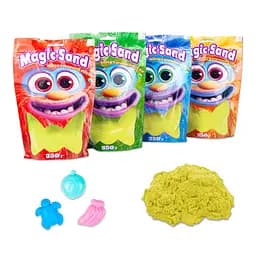 Кінетичний пісок Magic Sand жовтий 350 г - мініатюра 2