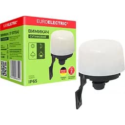 Выключатель сумеречный Euroelectric 10A белый (ST-307(10A))