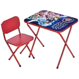 Детский столик Bambi M 5961-3 Щенячий патруль складной со стульчиком и укр. азбукой