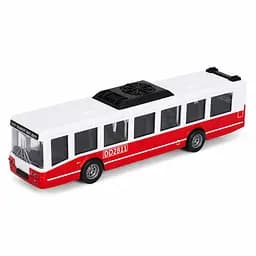
Іграшковий інерційний Автобус 6334(Red) гумові колеса, 16 см