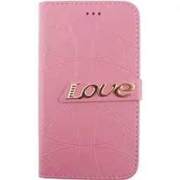 Чохол-книжка Toto Book Universal cover Love 4.5-5" Pink
