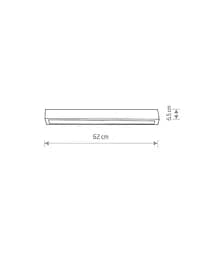 Стельовий світильник Nowodvorski 7557 Straight Ceiling Led S - мініатюра 2