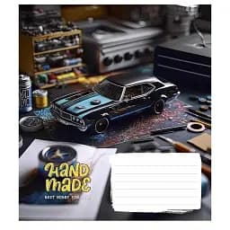 Зошит учнівський Школярик My hobby 012-3286K-3 в клітинку 12 аркушів