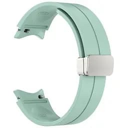 Ремінець Cls для Samsung Galaxy Watch 7 - бірюзовий ширина кріплення 20мм силікон Watchbands (W48-3WB69433150)