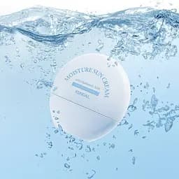 Зволожуючий сонцезахисний крем для обличчя 40 мл Kundal Moisture Sun Cream With Hyaluronic Acid SPF50+ PA+++