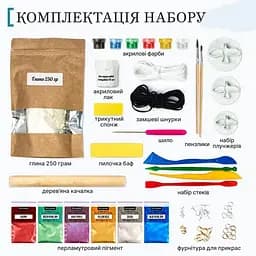 Великий набір для створення прикрас "Птахи" Alexes GL-008 з пластичної глини - мініатюра 2