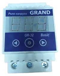 Реле контроля напряжения GR basic 32А на дин-рейку
