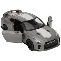 Модель автомобіля Автопром 68469 Nissan GT-R (R35) масштаб 1:32 світло, звук сріблястий