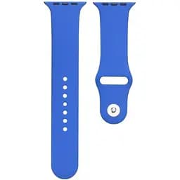 Ремінець Anchor Apple Watch Band Silicone One-Piece Size-S Watch 41/Watch 40/Watch 38mm Royal blue