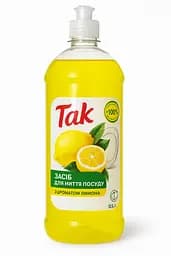 Засіб для миття посуду ТАК Лимон, 0.5 л