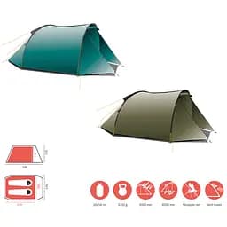 Намет двомісний Grand Canyon Robson 2 Capulet Olive (330007) - мініатюра 15