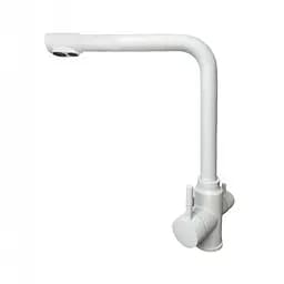 Смеситель кухонный Adamant SA-21 White