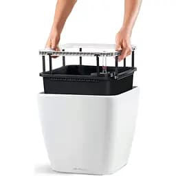 Вазон Lechuza Quadro Premium LS 35 антрацит (16163) - мініатюра 4