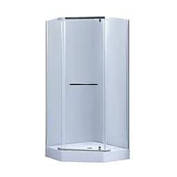 Душевая кабина Lidz Dozorca SC90x90.CRM.LOW.TR LDSC9090CRMLOWTR