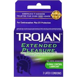 Упаковка 3 шт. Trojan Extended Pleasure