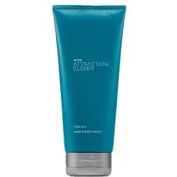 Шампунь-гель для душу Avon для чоловіків Attraction Closer 200 мл
