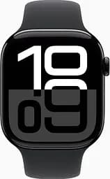 Смарт-годинник Apple Watch Series 10 GPS 46mm Jet Black Alu. Case w. Black Sport Band - M/L (MWWQ3) - мініатюра 2
