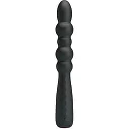 Анальный вибратор Mr. Play Super Rower 18.5 см (черный)