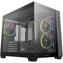 Корпус DeepCool CG330 3F Black (R-CG330-BKNGM3-G) без БЖ