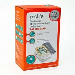 Тонометр ProLife PA2 Basic AD з адаптером автоматичний на плече