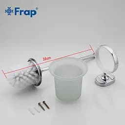 Йоржик настінний Frap F1910 1/20, Хром - мініатюра 3