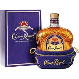 Віскі Crown Royal Fine De Luxe Blended Canadian Whisky 40% 0.75 л в подарунковій упаковці