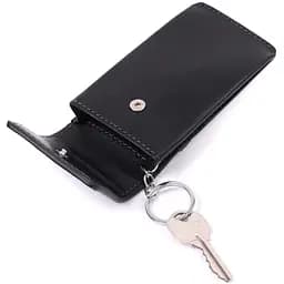 Ключниця футляр із натуральної шкіри GRANDE PELLE 6.5х13х1 см acs0032257 - мініатюра 10
