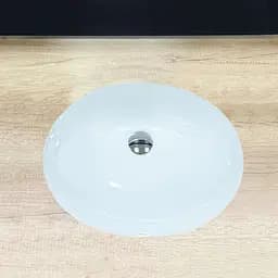 Умивальник VBI Monza white врізний VBI-018003, Білий - мініатюра 3