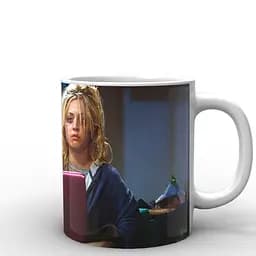 Кухоль GeekLand Теорія великого вибуху The Big Bang Theory засмучена Пенні BB.002.12 330 мл білий - мініатюра 3