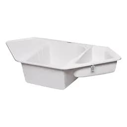 Кухонна мийка Lidz 1000x500/225 WHI-01 (LIDZWHI011000500225) - мініатюра 4
