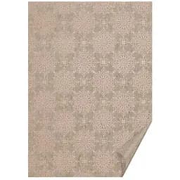 Крафт-картон для дизайну "Сніжинки" А4(21х29,7см) Бронзовий 220г/м2 Heyda