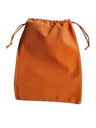 Мішечок оксамитовий для карток таро, жовтогарячий 23х17см