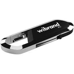 Флеш-накопичувач Wibrand USB 2.0 Aligator 4Gb чорний