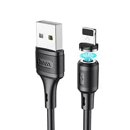Кабель магнитный с отделанным наконечником Hoco X52 Sereno Magnetic USB Lightning