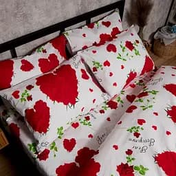 Набір наволочок Moon&Star Бязь Gold Люкс Scarlet Romance 50х50 см 2 шт - мініатюра 2