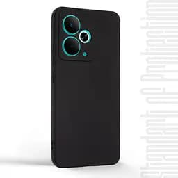 Чехол-накладка для смартфона Realme 14T 5G, противоударный, силиконовый, термополиуретановый (ТПУ), с защитой камеры и корпуса, черный, защита всего корпуса, ArmorStandart (ARM83895) - мініатюра 2