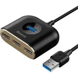 Концентратор Baseus USB 3.0 to 1xUSB 3.0 + 3xUSB 2.0 1.0m (CAHUB-AY01) - мініатюра 2
