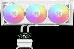 Водяне охолодження Gamemax Glacier 360 LCD ARGB White - мініатюра 3