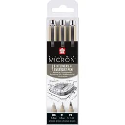 Набор линеров Pigma Micron URBAN 3 шт