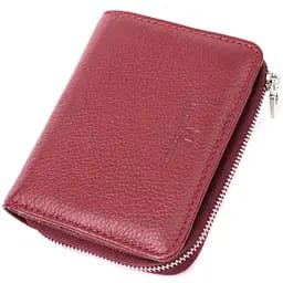 Жіночий гаманець середнього розміру з натуральної шкіри ST Leather 22551 бордовий