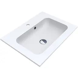 Умивальник Miraggio Della 600 mirasoft 0001016, Білий матовий