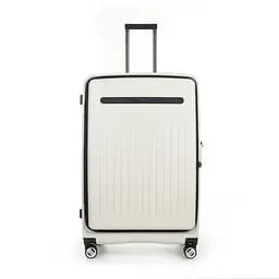 Чемодан Bagland Velo L 96 л белый (00322028)