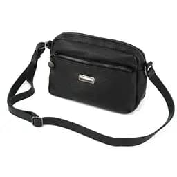 Женская кожаная сумка на плечо Borsacomoda черная sum0028725