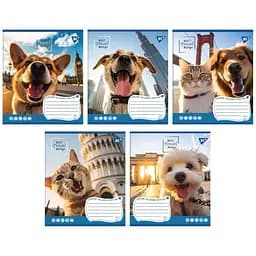 Зошит учнівський Yes 766967 Різнокольоровий (4823092283955)(SC) 1 шт. в асортименті