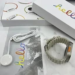 Розумний годинник Smart Watch Hello Watch 3 Full HD AMOLED 49 мм Білий - мініатюра 5