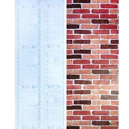 Самоклеюча плівка Sticker Wall SW-00001271 Бордова цегла 0,45х10м - мініатюра 3