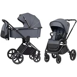Универсальная коляска-книга Carrello Ultimo CRL-6511 NF 2в1 Cool Grey