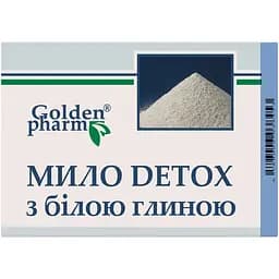 Мыло Golden Pharm Detox с белой глиной 70 г
