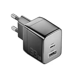 Сетевое зарядное устройство для EssagerECT33W Gan 1USB 1T-C 33W черный