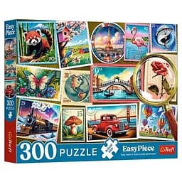 Пазл Trefl Поштові марки колаж 300 ел. (23100)